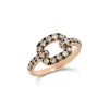 Ring Roségold 750/- braune Diamanten 0,17 ct W53 | A140183