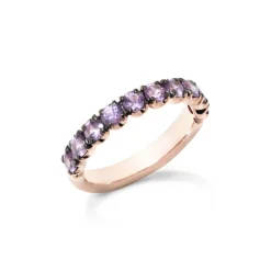 Ring Roségold 750/- lila Saphire 1,40 ct W53 | A139102