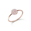 Ring rund Roségold 750/- Diamanten 0,13 ct G VS W53 | A139278