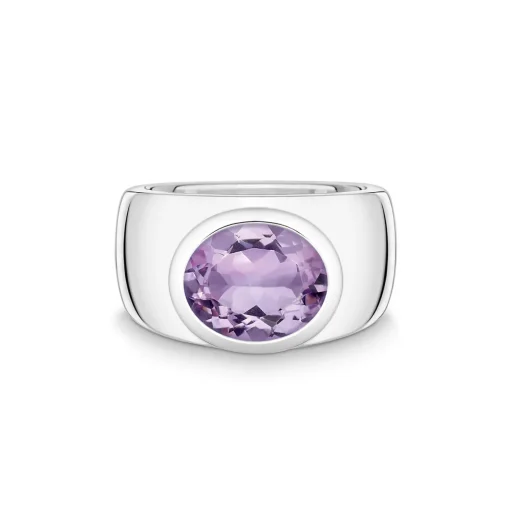 Ring Sterlingsilber 925 Amethyst W58 | A145709