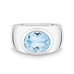 Ring Sterlingsilber 925 Blautopas | A144590