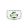 Ring Sterlingsilber 925 Prasiolith W55 | A144391