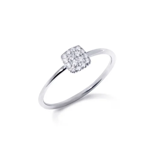 Ring Weißgold 750/- Diamanten 0,07 ct G VS W53 | A139077
