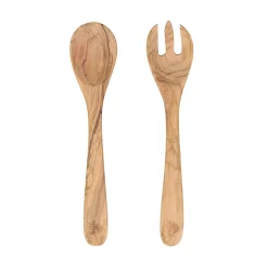 Salatbesteck 2-tlg. 30 cm Olivenholz | A161240