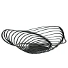 Schale 43 cm Edelstahl schwarz | A110024