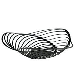 Schale 43 cm Edelstahl schwarz | A110024
