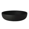 Schale 24 cm Texture Edelstahl schwarz | A100106