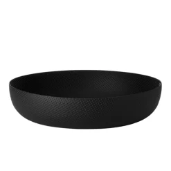 Schale 21 cm Texture Edelstahl schwarz | A101770
