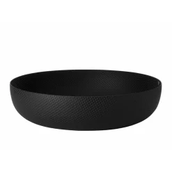 Schale 29 cm Texture Edelstahl schwarz | A102385