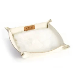 Schale Alpaka-Fell pearl white | A200361