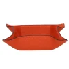 Schale eckig klein, Golf mango, Naht mango | A124381