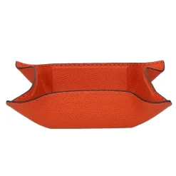 Schale eckig klein, Golf mango, Naht mango | A124381