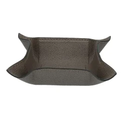 Schale eckig klein, Golf rauch, Naht rauch | A126799