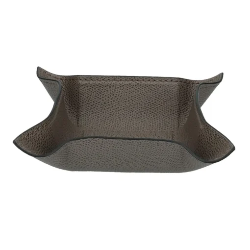 Schale eckig klein, Golf rauch, Naht rauch | A126799