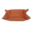 Schale eckig klein, Golf siena, Naht siena | A124190