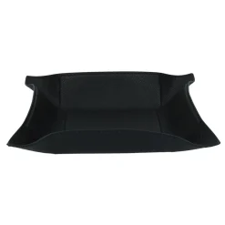 Schale eckig mittel, Golf schwarz, Naht schwarz | A132421