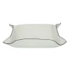 Schale eckig mittel, Golf off-white, Naht off-white | A130050