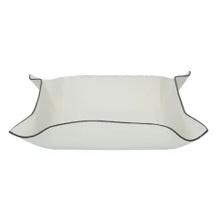 Schale eckig mittel, Golf off-white, Naht off-white | A130050