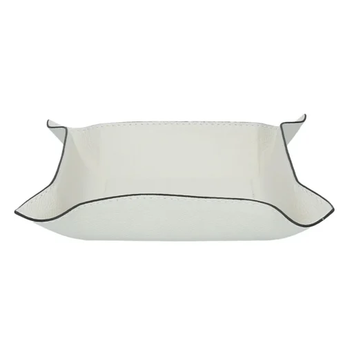 Schale eckig mittel, Golf off-white, Naht off-white | A130050