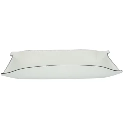 Schale rechteckig groß, Golf off-white, Naht off-white | A129693
