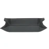 Schale rechteckig klein, Golf graphit, Naht graphit | A128640