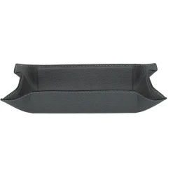 Schale rechteckig klein, Golf graphit, Naht graphit | A128640