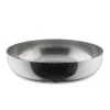 Schale rund 24 cm Texture Edelstahl | A100097