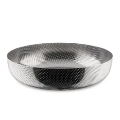 Schale rund 24 cm Texture Edelstahl | A100097