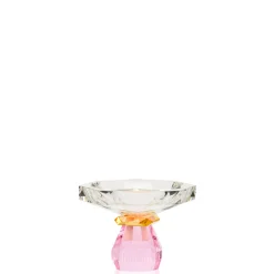Schale 14x18 cm gelb/rosa | A195278