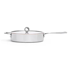 Schmorpfanne mit Deckel und Stielgriff 28 cm 4,00 l unbeschichtet | A201829