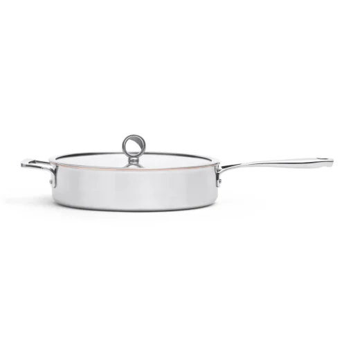 Schmorpfanne mit Deckel und Stielgriff 28 cm 4,00 l unbeschichtet | A201829