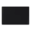 Schneidunterlage 38x25 cm schwarz | A134957