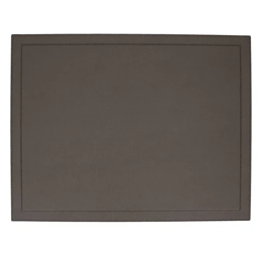 Schreibtischauflage 38,5x50 cm, Golf rauch Naht rauch | A124631