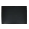Schreibtischauflage 50x70 cm, Golf schwarz, Naht schwarz | A124642