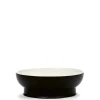 Schüssel M 22 cm schwarz/wollweiß | A177386