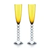 Sektflöten-Set Flutissimo bernstein 2 Stück | A124742