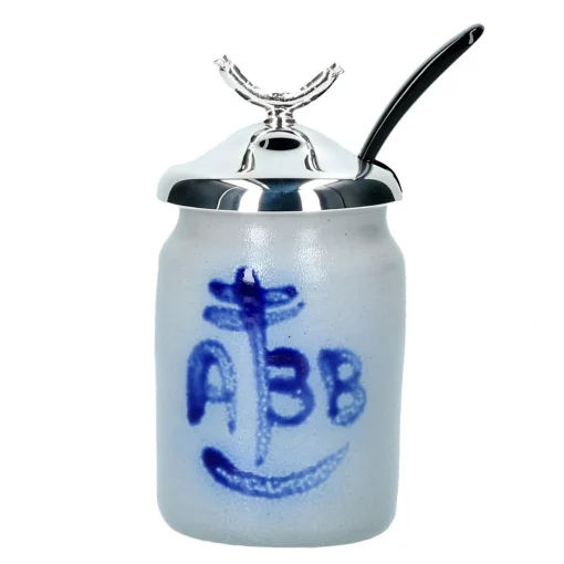 Senftopf Wurst 11 cm Sterlingsilber | A125166