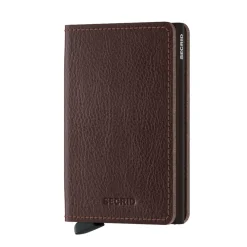 Slimwallet Vegetable Tanned espresso brown | A131647