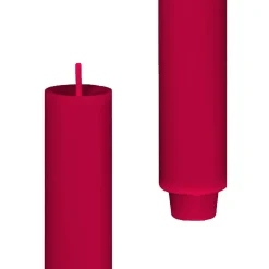 Stabkerze m. Zapfenfuß 30/240 Nr. 250 burgunder | A165998