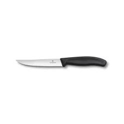Steakmesser Wellenschliff 12 cm schwarz | A172785
