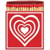 Streichhölzer Concentric Heart | A174029