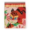 Streichhölzer Tiger with Peony | A173801