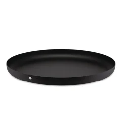 Tablett 35 cm Texture Stahl schwarz | A101762