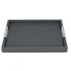 Tablett klein, Golf graphit, Naht graphit | A130457