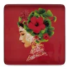 Tablett quadratisch 30x30 cm Lotus | A150250
