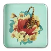 Tablett quadratisch 15x15 cm Tiger Flower | A150223