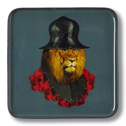 Tablett quadratisch 15x15 cm Lion Quichotte | A150257