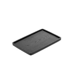 Tablett rechteckig M 30x20 cm schwarz | A177292