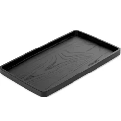 Tablett rechteckig 45x27 cm schwarz | A177290