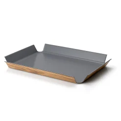Tablett 41x29,5 cm grau | A158603